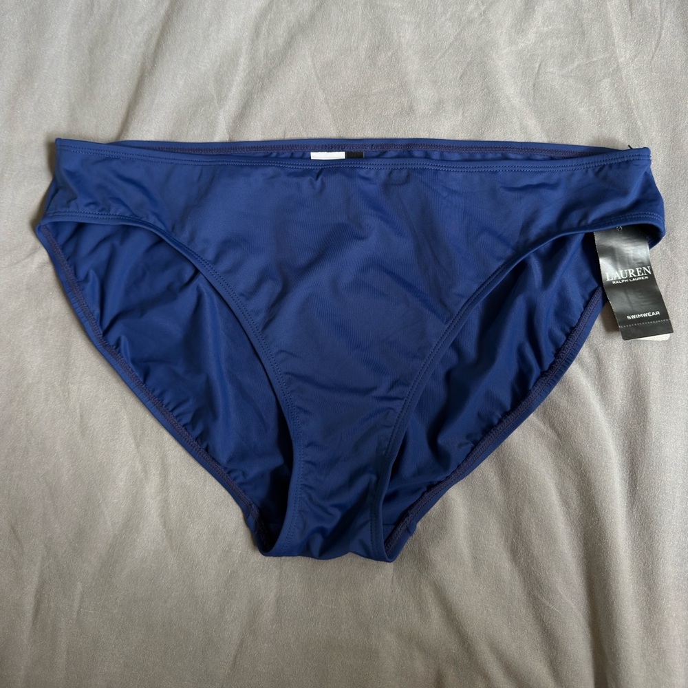 Ralph Lauren Blue Bikini Bottom, new, XXXL
